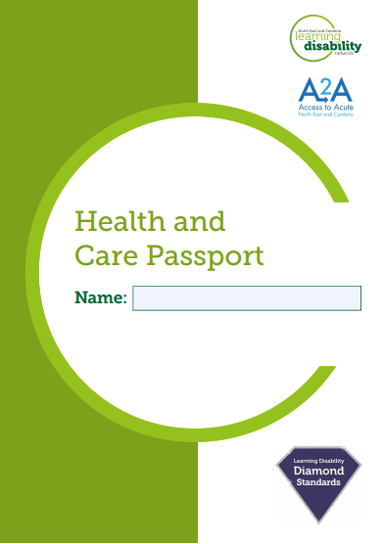 Health and care passport cover image